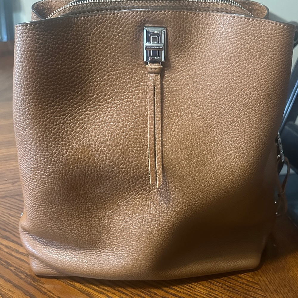 Rebecca Minkoff Brown Leather Backpack - Picture 13 of 15